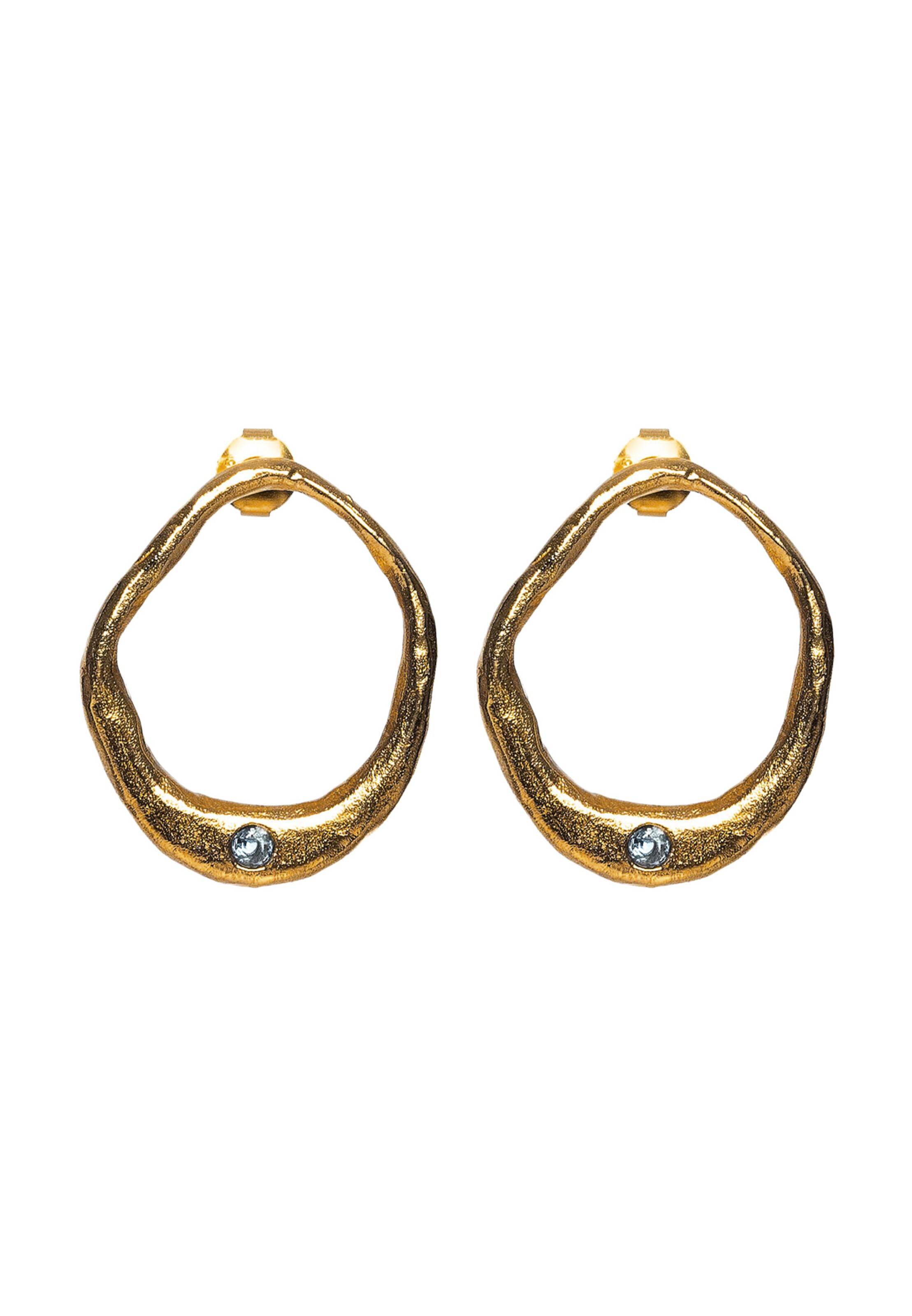 Haze&Glory Oorbellen in Goud: voorkant