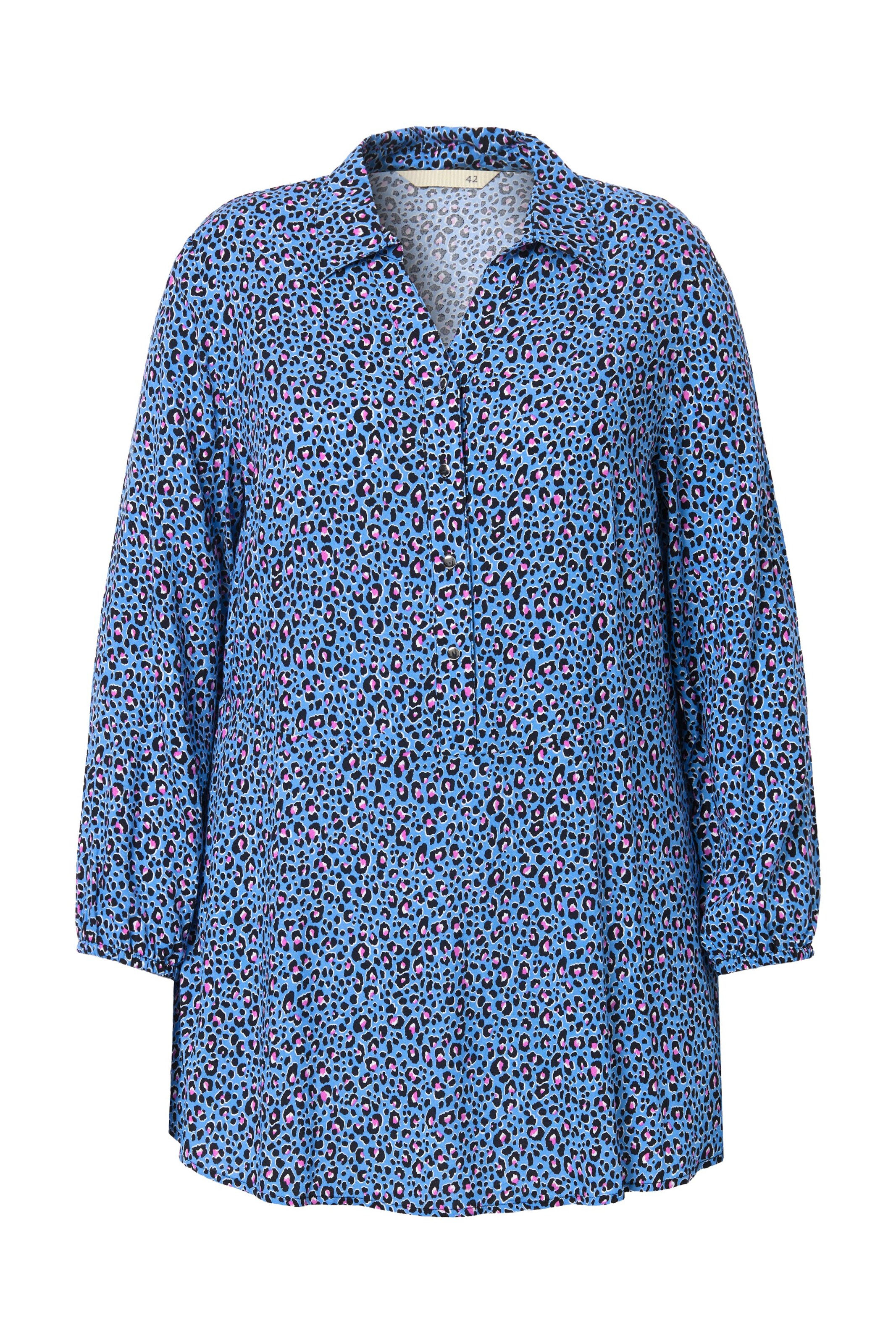 MIAMODA Tunika in Blau: Vorderseite