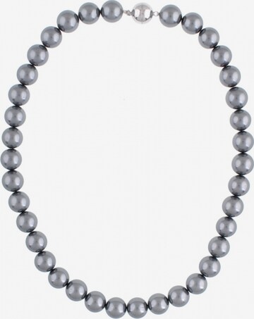 Leslii Necklace in Grey: front