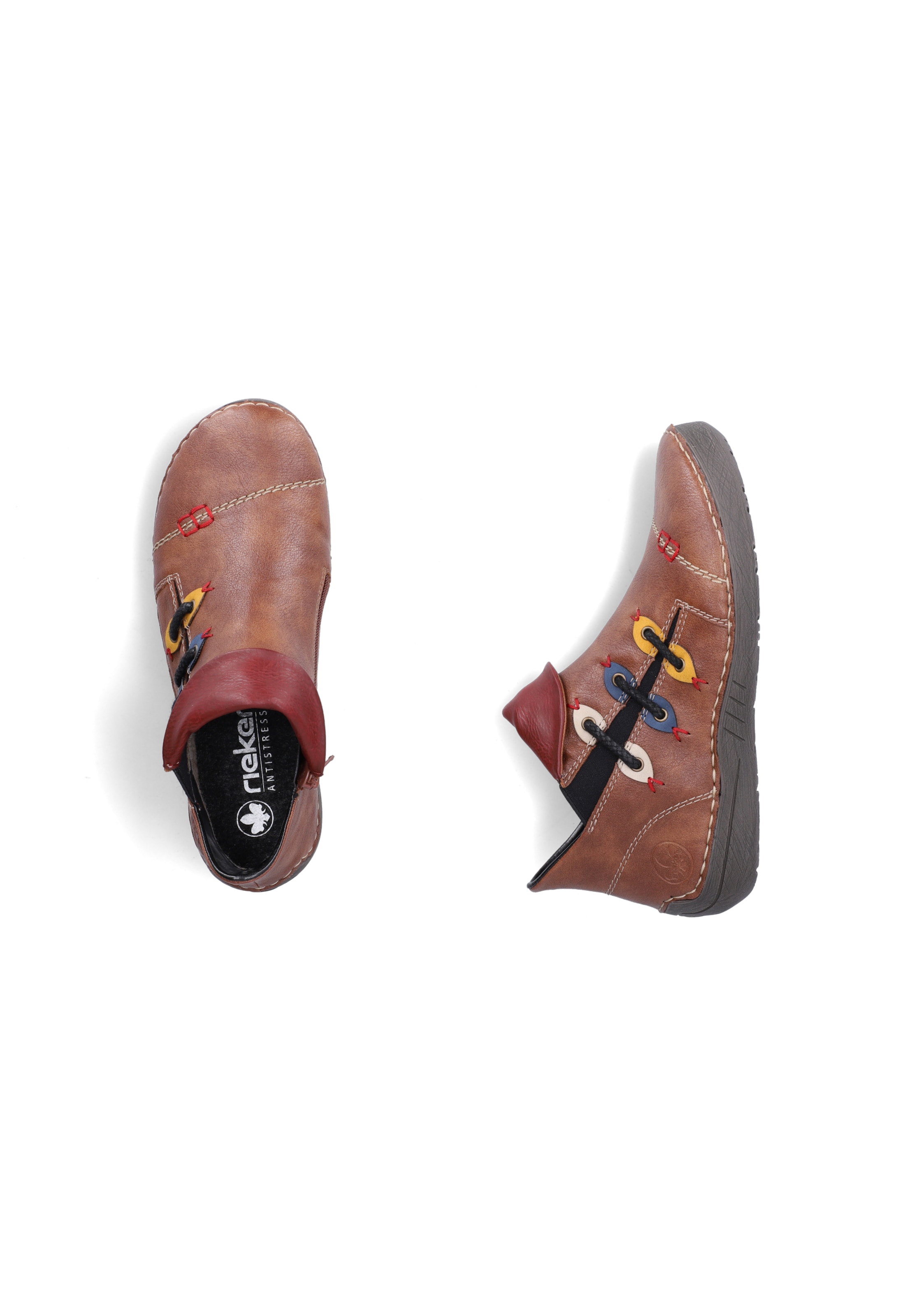 Baskets hautes ' 72581 ' Rieker en marron