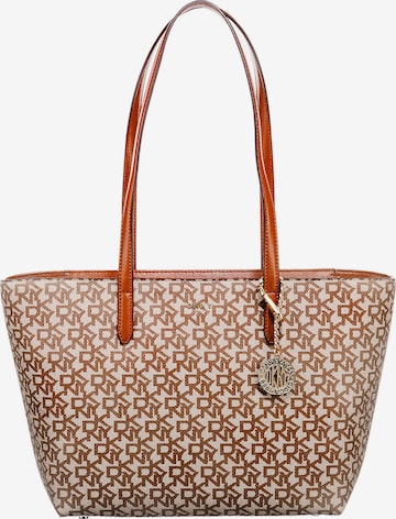 DKNY - Shopper 'Bryant' en beige: frente