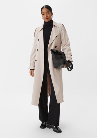 COMMA Übergangsmantel in Beige: Vorderseite