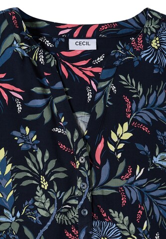 CECIL Bluse in Blau