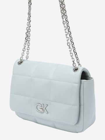 Calvin Klein Shoulder Bag in Blue: front