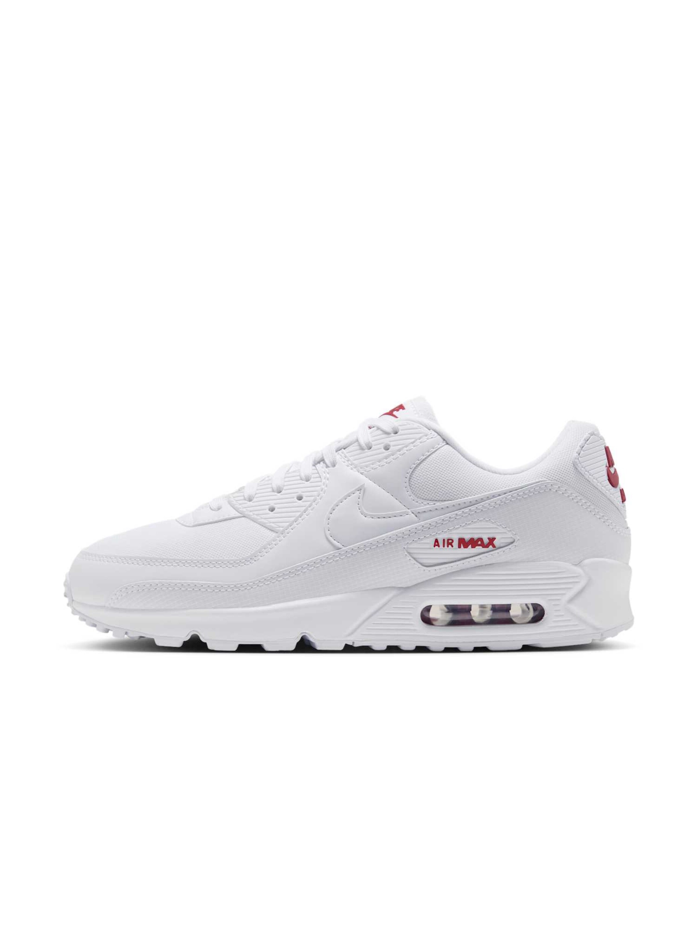 NIKE Nizke superge 'Air Max 90' | bela barva: sprednja stran