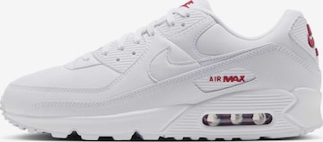 NIKE Ниски маратонки 'Air Max 90' в бяло: отпред