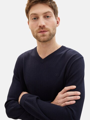 TOM TAILOR Pullover in Blau