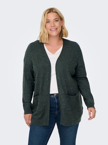 ONLY Carmakoma Cardigan 'Esly' i grøn: forside