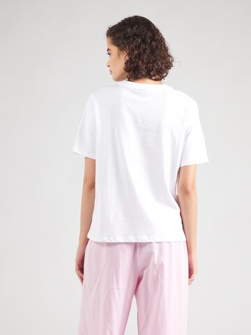 PIECES - Camisa 'PCBANDA' em branco