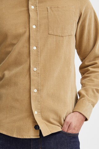 Casual Friday Regular fit Button Up Shirt 'Anton' in Brown