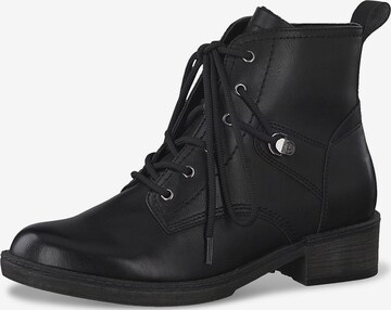 TAMARIS - Botines con cordones en negro: frente