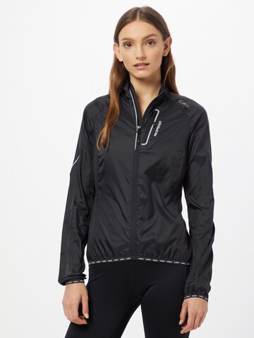 CMP Athletic Jacket in Black: front