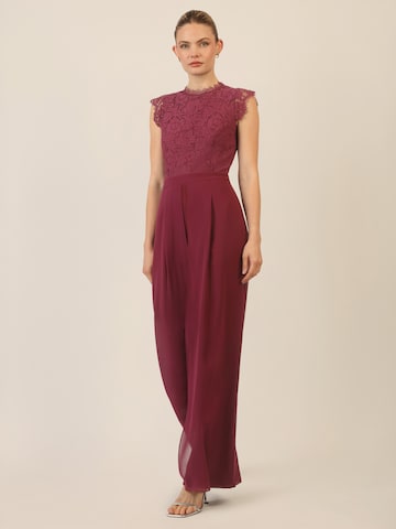 APART Jumpsuit in Red: front