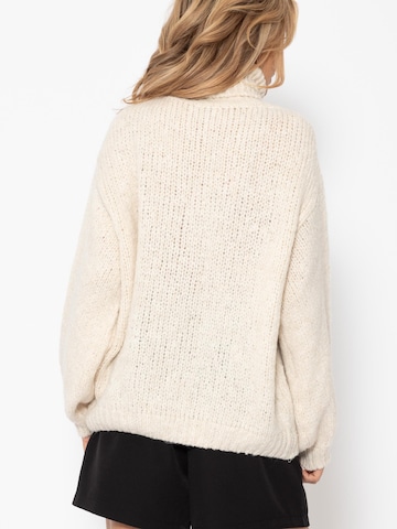 SASSYCLASSY Oversized Sweater in Beige