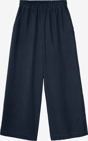 recolution Wide leg Broek 'BILBERRY' in Blauw: voorkant