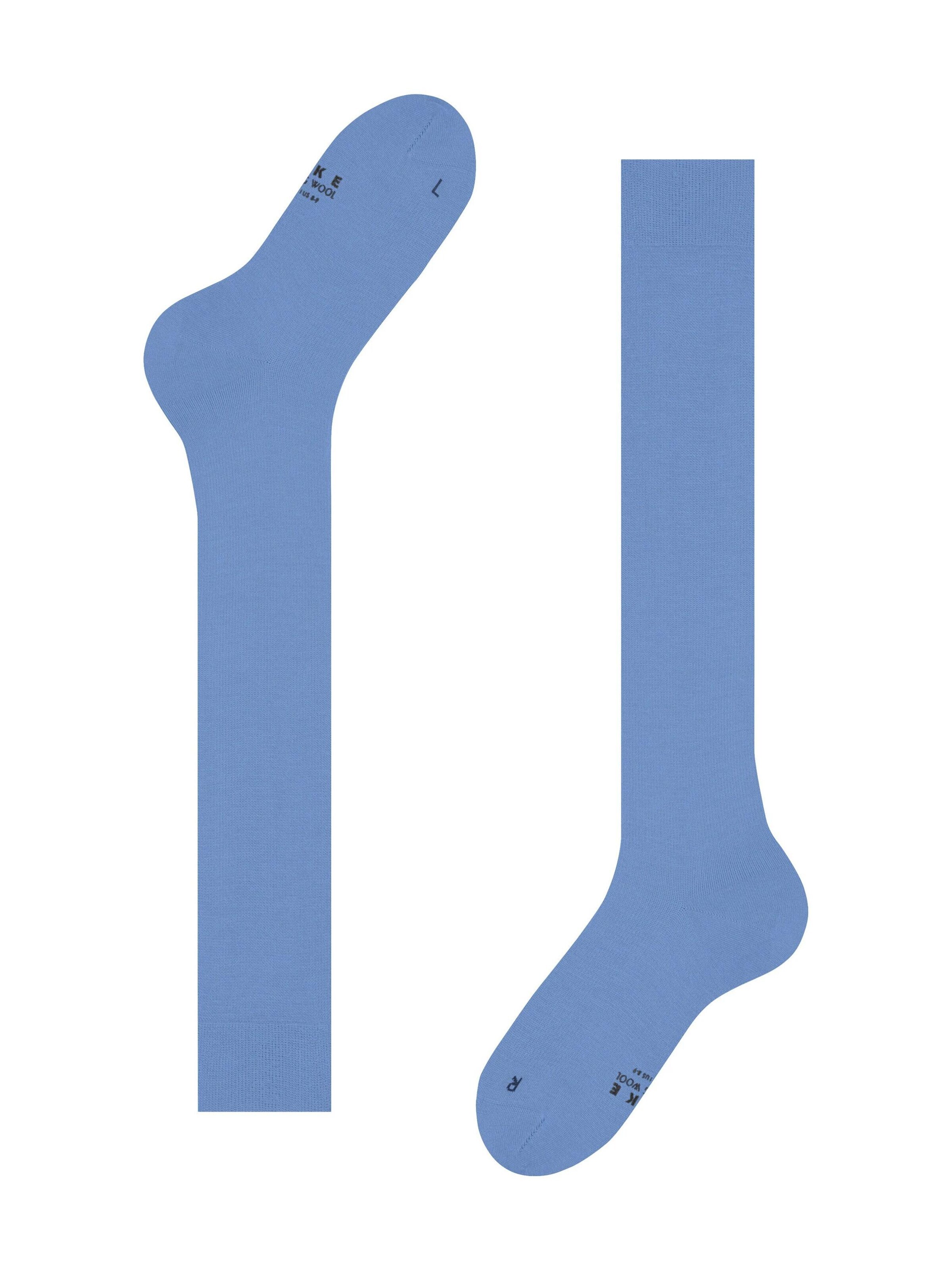 FALKE Kniestrümpfe 'Energizing Wool'‌‌‌‌‌‌‌‌‌ in Blau