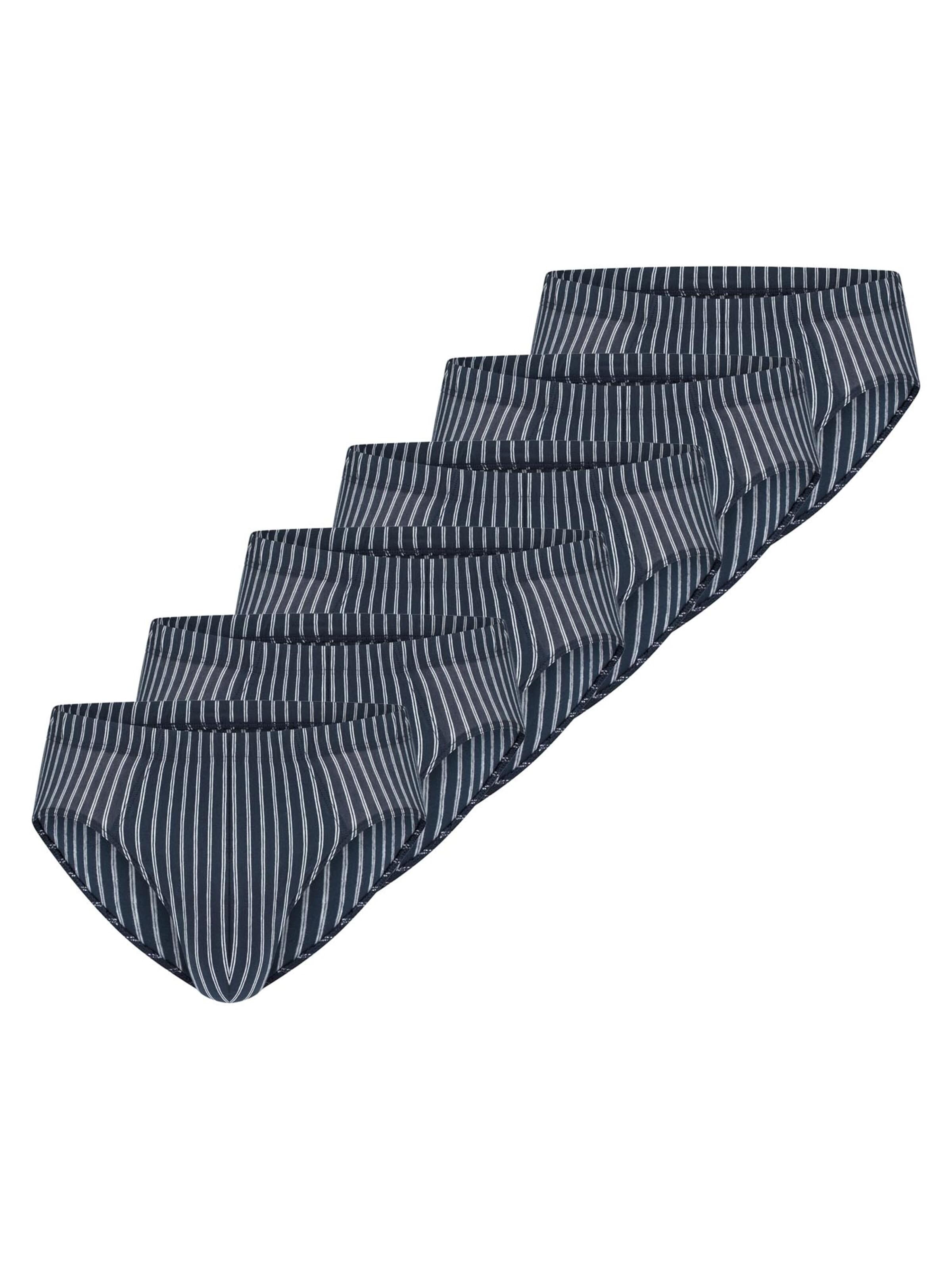 SCHIESSER Slip '95/5 Essentials Cotton' in Blue: front