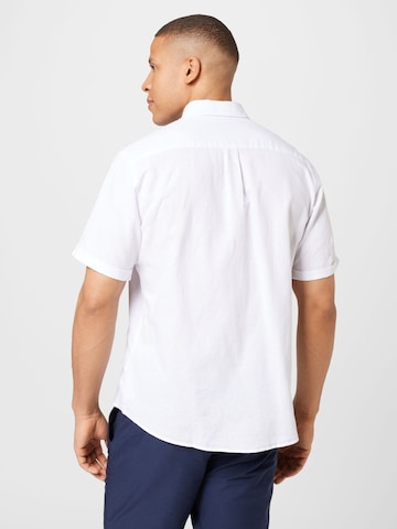 Jack's Comfort fit Button Up Shirt in White