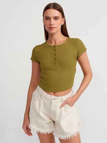 T-shirt Dilvin en vert : devant
