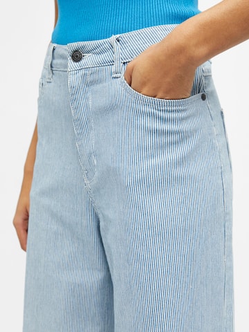 OBJECT Široke hlačnice Kavbojke | modra barva