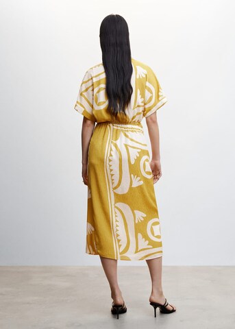 MANGO Dress 'Oliva' in Yellow