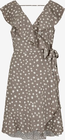 Apricot Dress in Grey: front