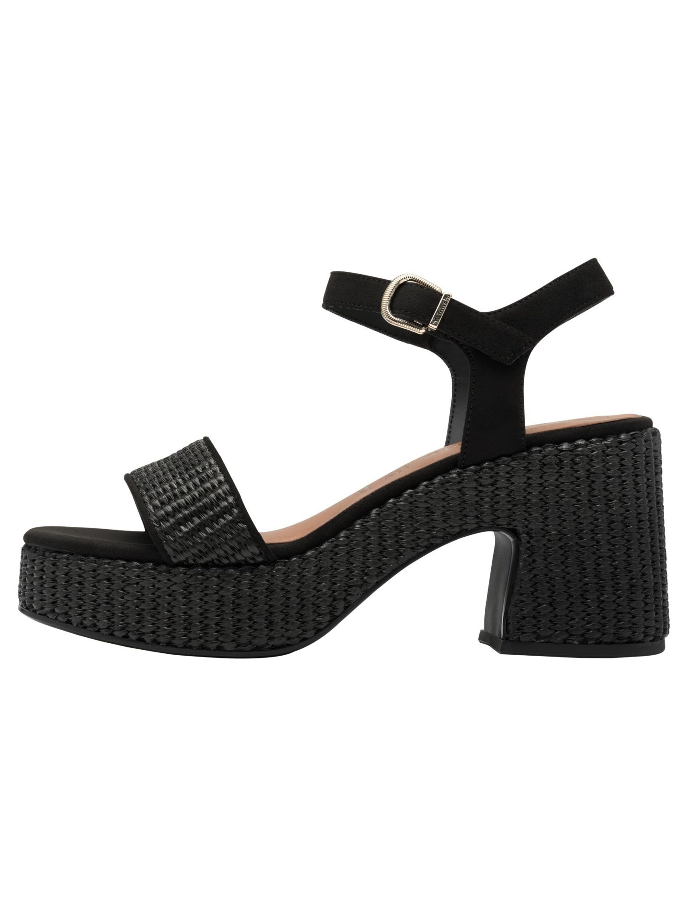 Tamaris Sandaal in Zwart