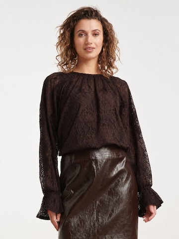 Smashed Lemon Shirt 'S.Lemon-LC shirt brown' in Brown