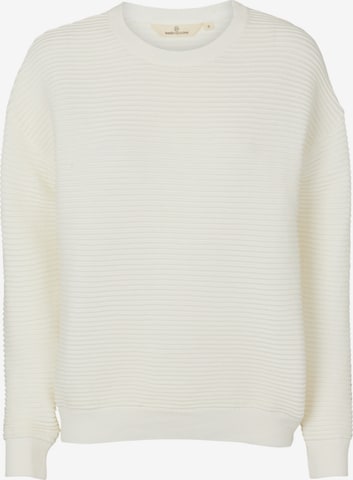 basic apparel Pullover 'Ista' i hvid: forside