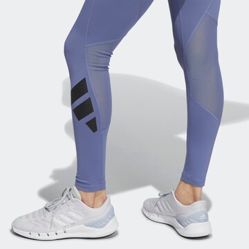 ADIDAS SPORTSWEAR Skinny Sportovní kalhoty – fialová