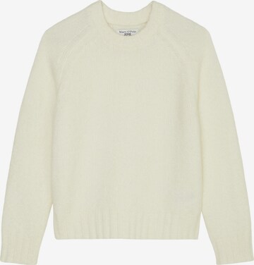 Pull-over Marc O'Polo DENIM en blanc : devant