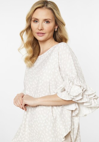 Usha - Blusa 'Fashion Look' en marrón