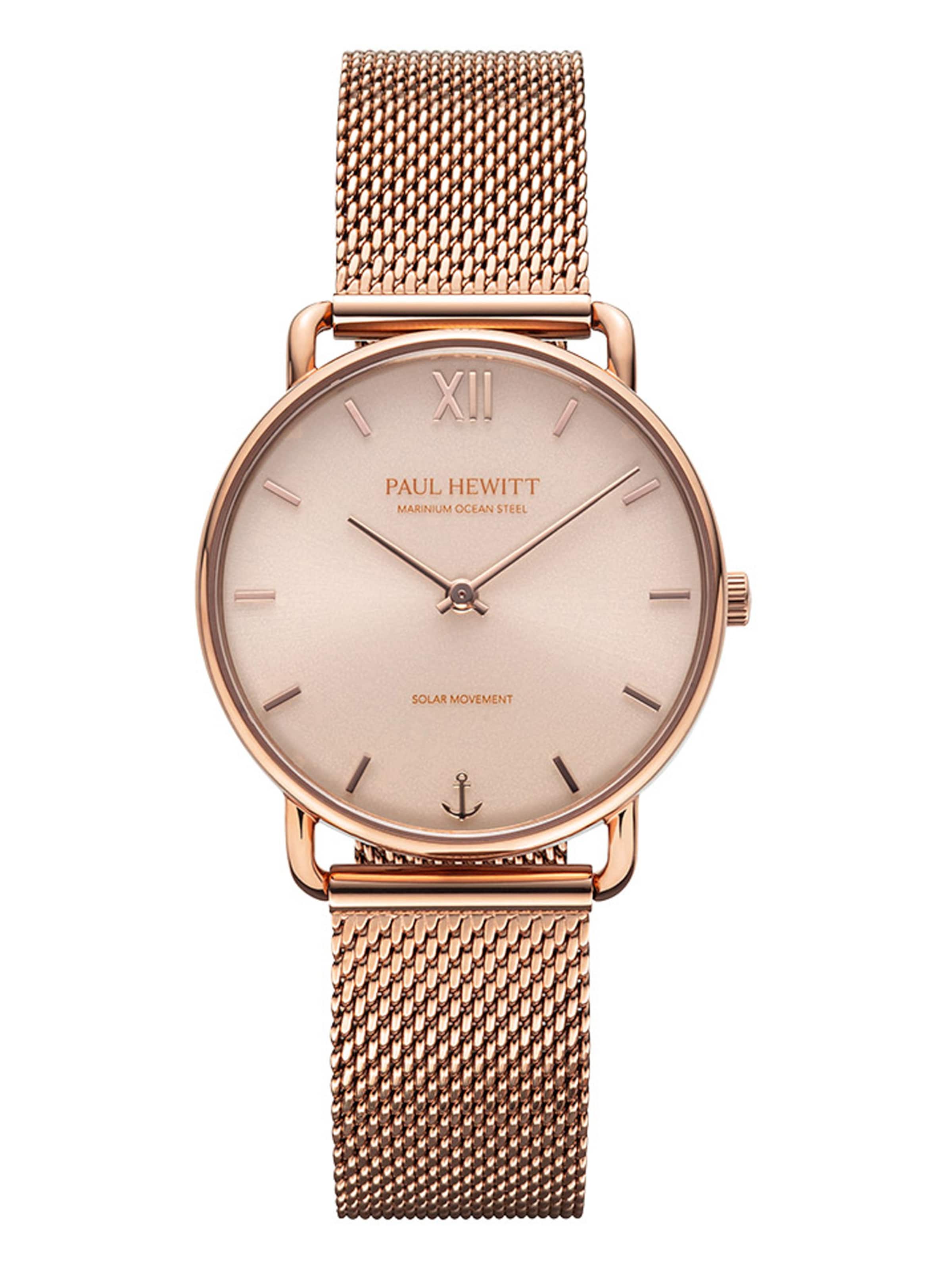 Paul Hewitt Uhr in Gold: Vorderseite