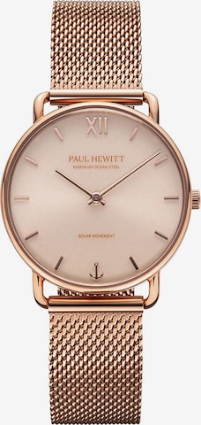 Paul Hewitt Uhr in Gold: predná strana