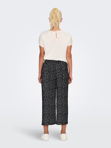 ONLY Loosefit Byxa 'ONLNOVA' i svart