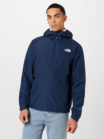 Veste outdoor THE NORTH FACE en bleu : devant