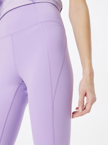 Girlfriend Collective Skinny Workout Pants in Purple