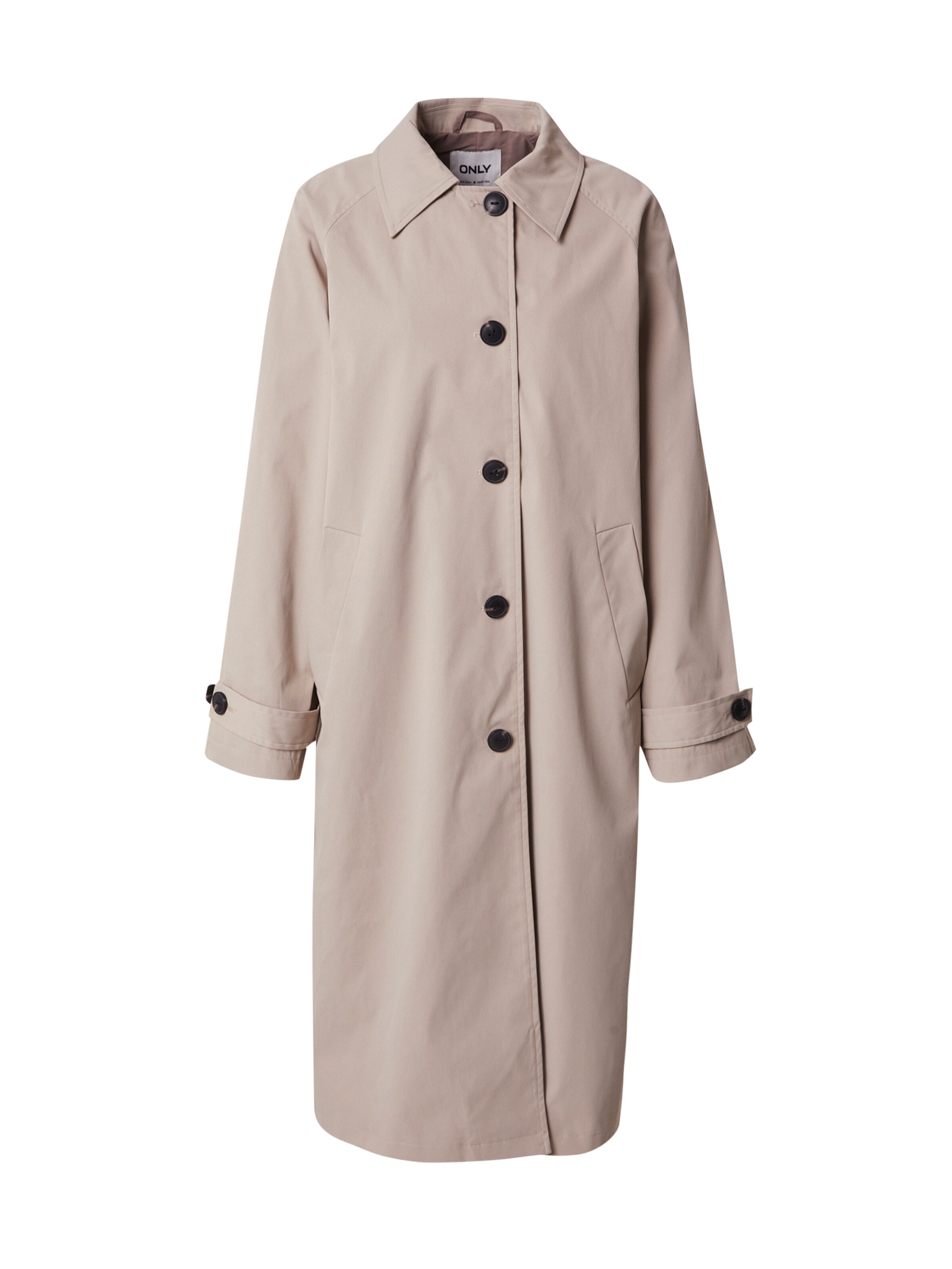 ONLY Between-Seasons Coat 'ONLEja' in Beige: front