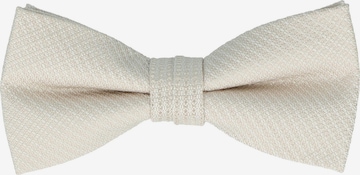 WILLEN Bow Tie 'Pastell Uni' in Beige: front