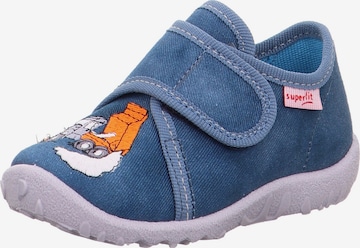 SUPERFIT Huisschoenen 'Spotty' in Blauw: voorkant