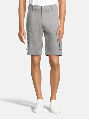 AÉROPOSTALE Regular Shorts in Grau: predná strana