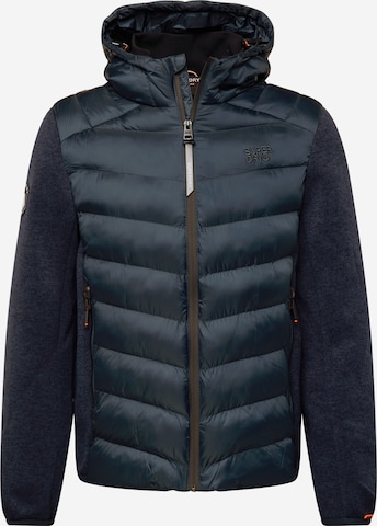 Veste mi-saison 'Storm' Superdry en bleu : devant