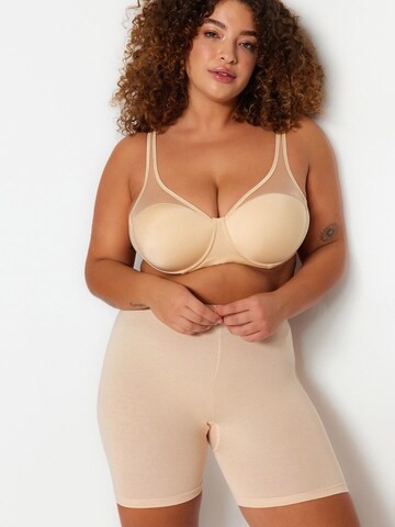 Trendyol Curve Minimizer Behå i beige