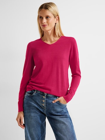 CECIL Pullover i pink: forside