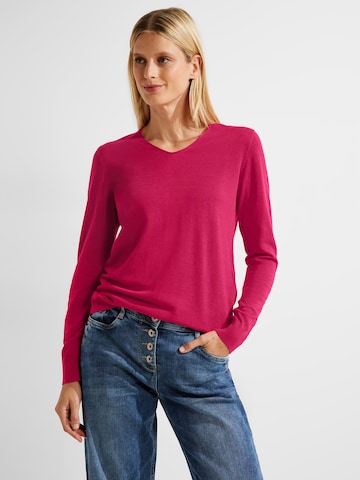 Pull-over CECIL en rose : devant