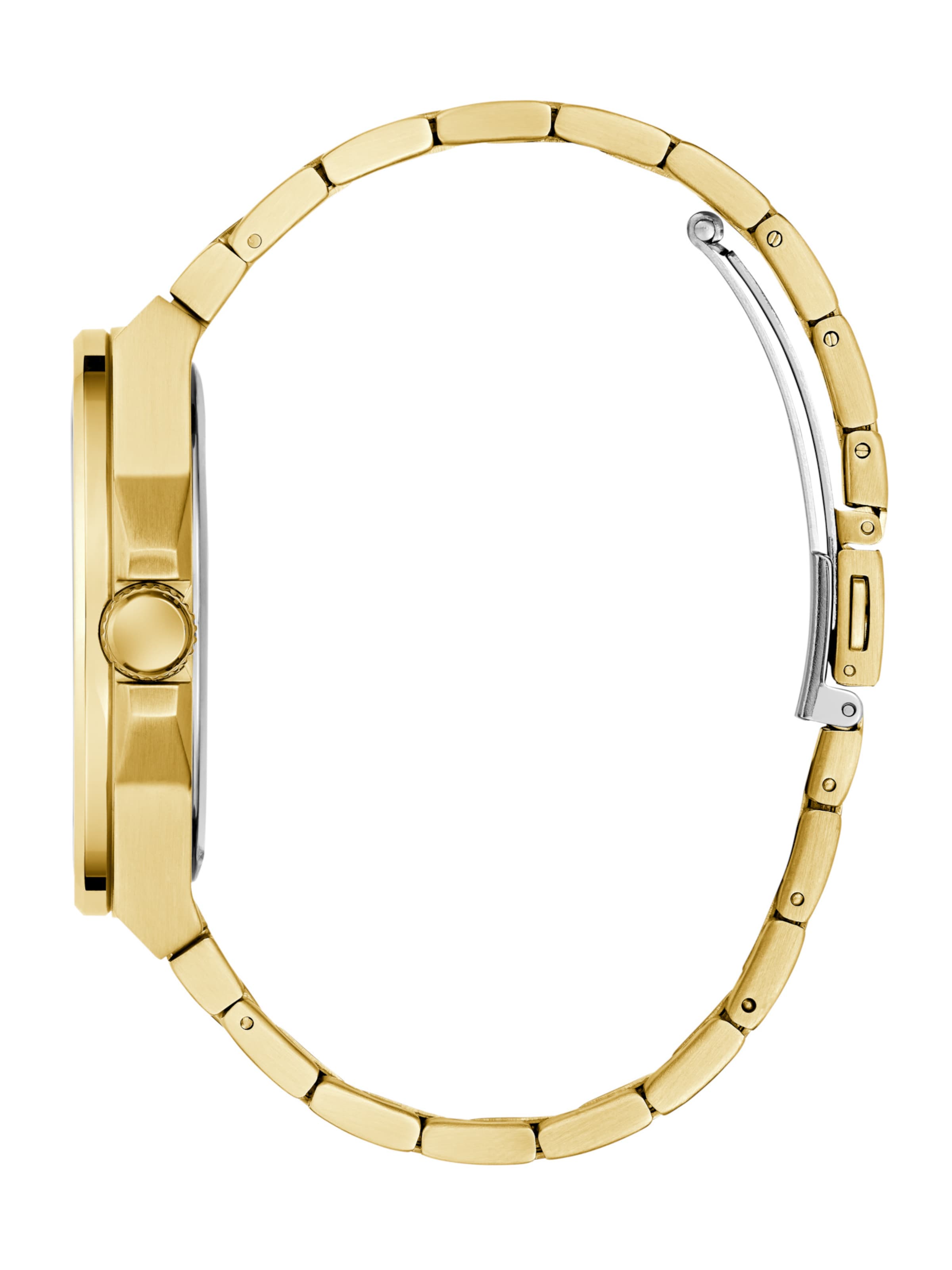 GUESS Analogt ur 'VINYL' i guld