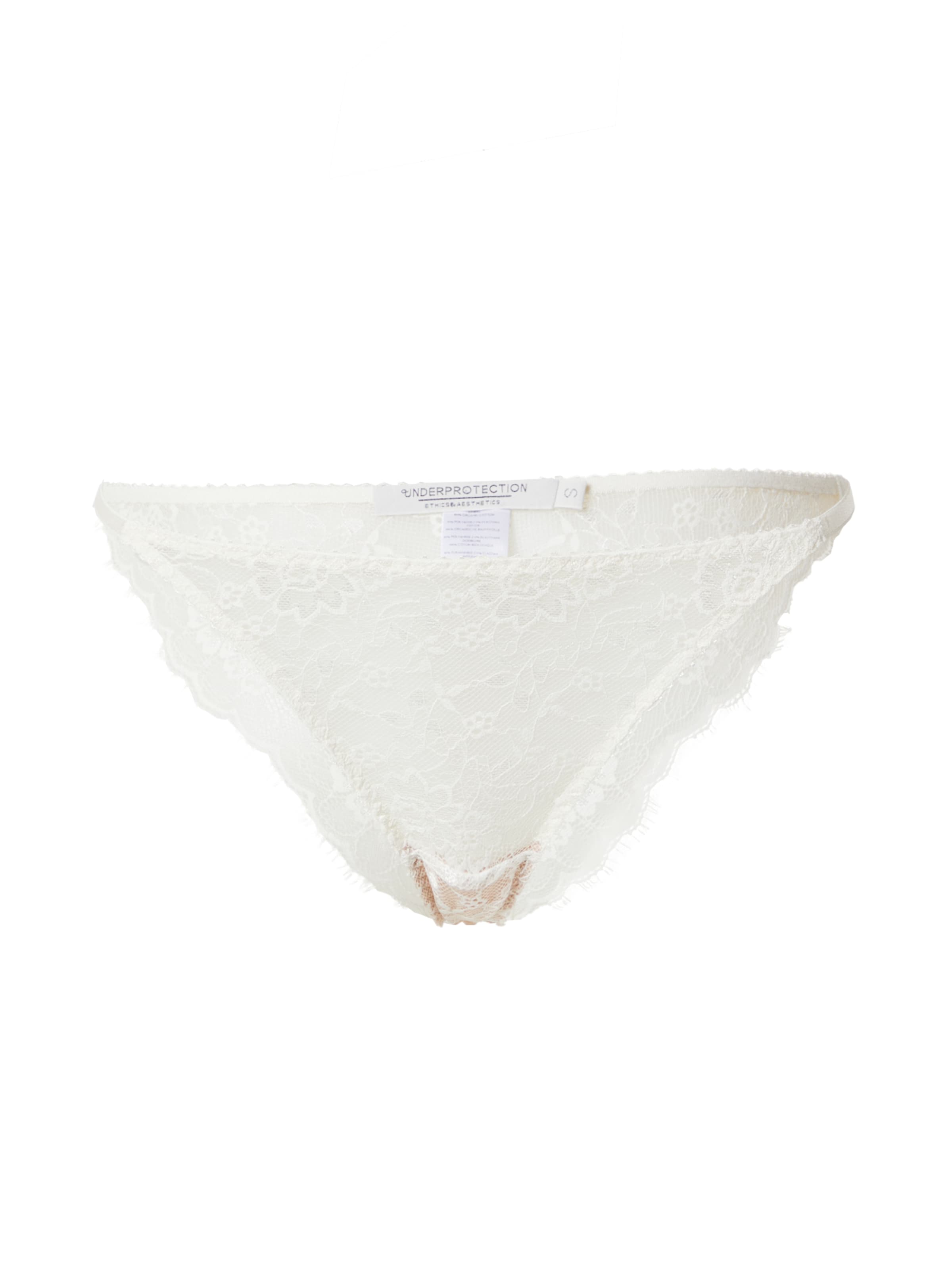 Underprotection Trosa 'Amy' i vit: framsida