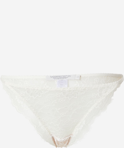 Underprotection Slip 'Amy' en blanc, Vue avec produit