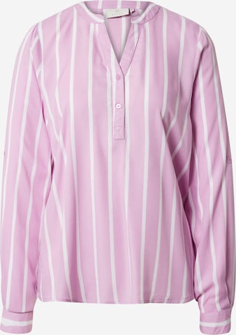 Kaffe Blouse 'Stridy' in Purple: front