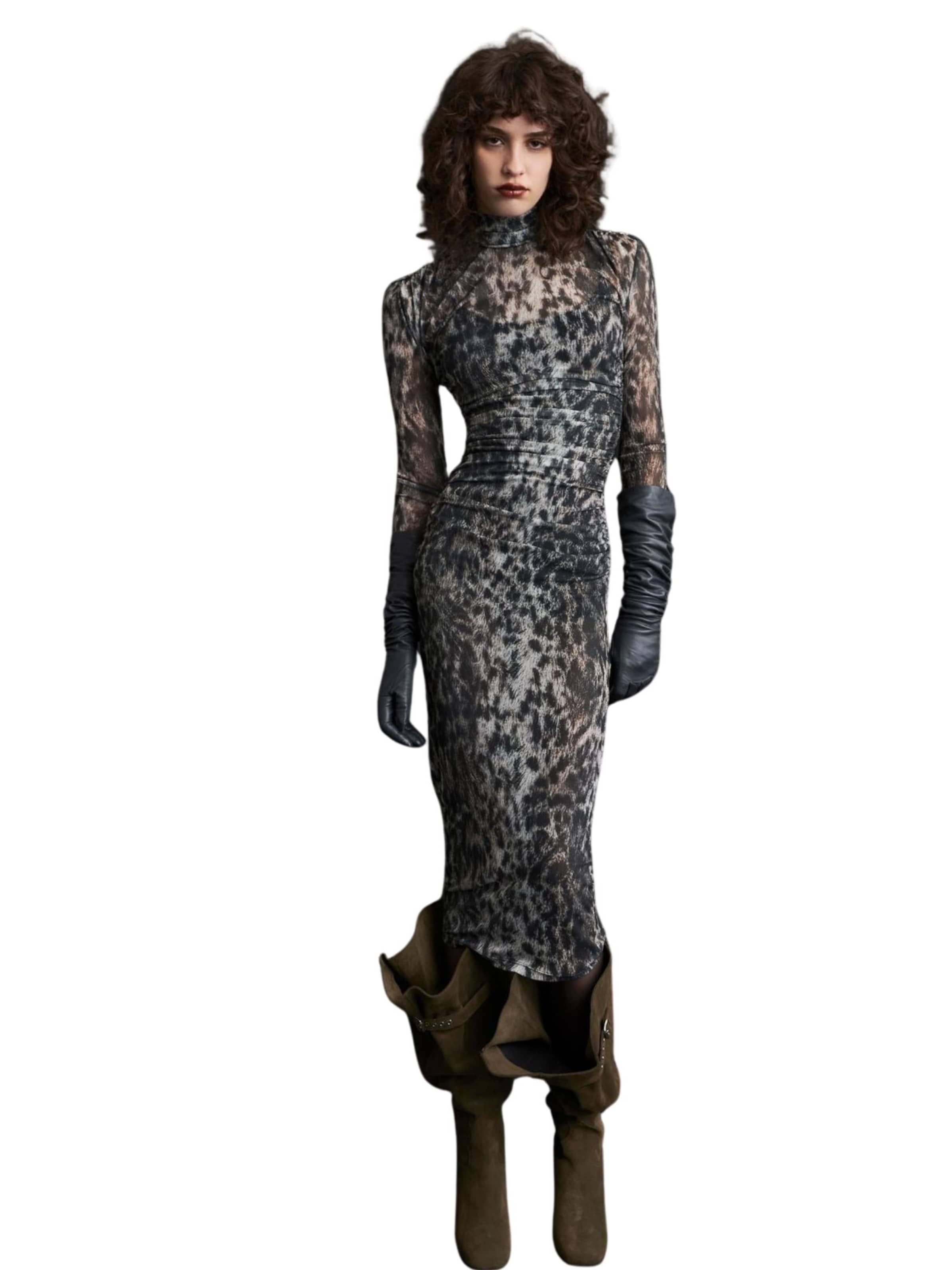 Aniye By Abendkleid in Schwarz: Vorderseite